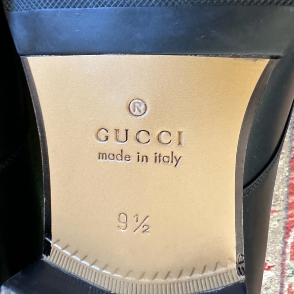 GUCCI ZOLA MENS DRESS SHOES SIZE 9.5 - Picture 5 of 10